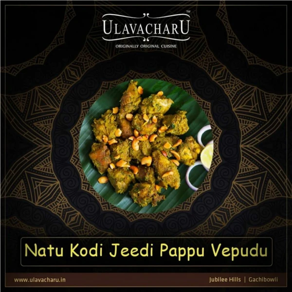 Ulavacharu - Best South Indian Multi-Cuisine restaurant in jubilee hills, Gachibowli