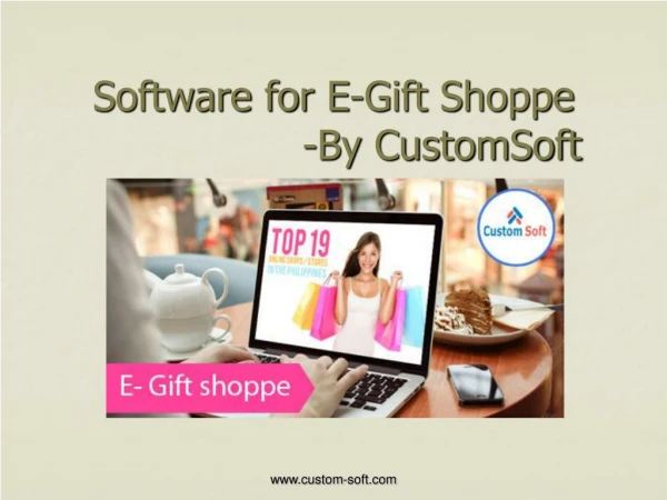 Customized E-Gift Shoppe software by CustomSoft