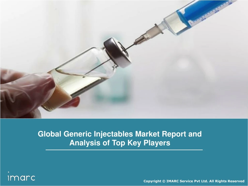 global generic injectables market report