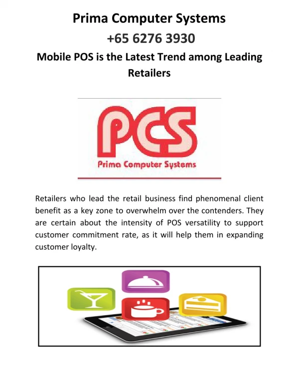 POS Mobility is Hot Trend among Leading Retailers