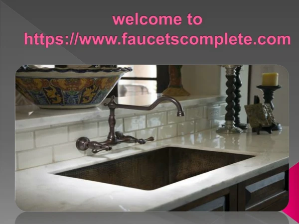 welcome to https www faucetscomplete com