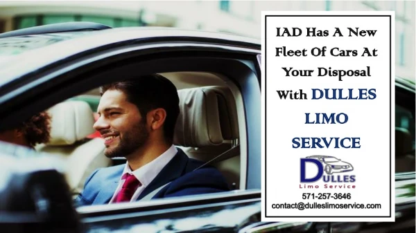 IAD Has A New Fleet Of Cars At Your Disposal With Dulles Limo Service