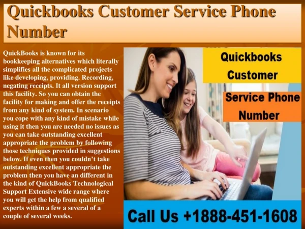 Quickbooks Customer Support Phone Number @ 1888-451-1608
