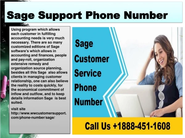 Sage Customer Service Phone Number @ 1888-451-1608