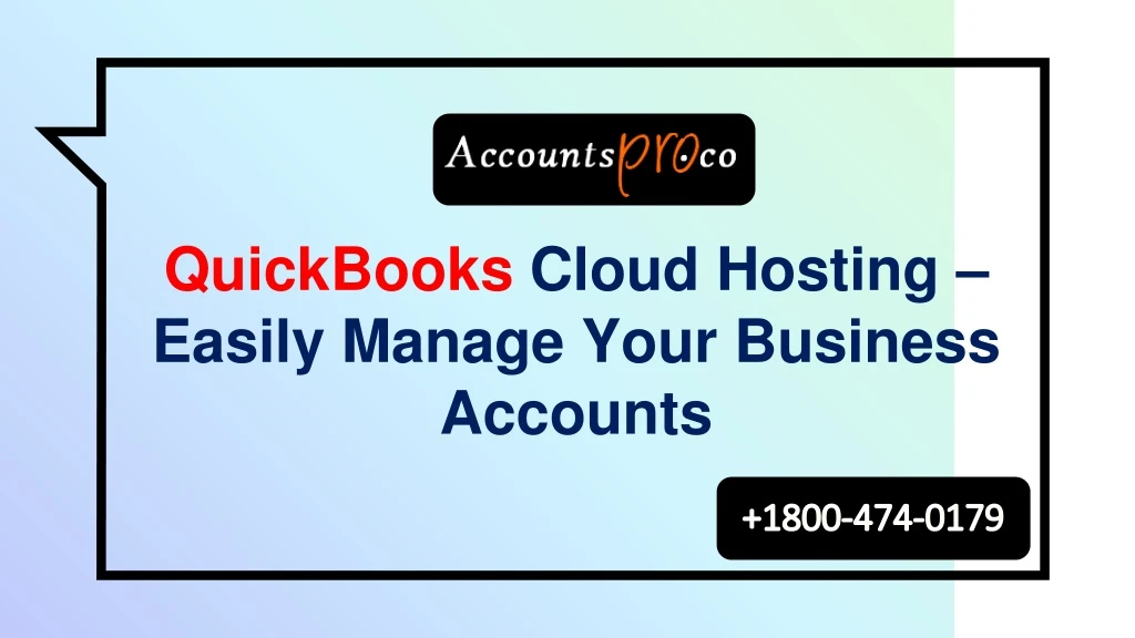quickbooks cloud hosting easily manage your business accounts
