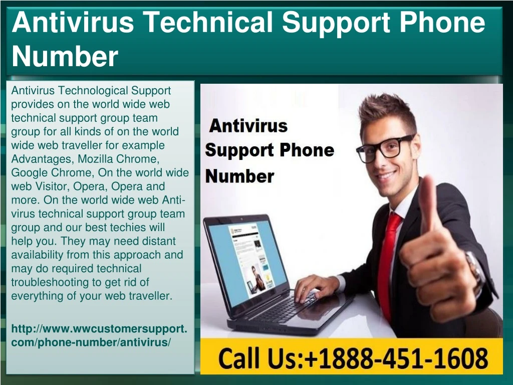 antivirus technical support phone number