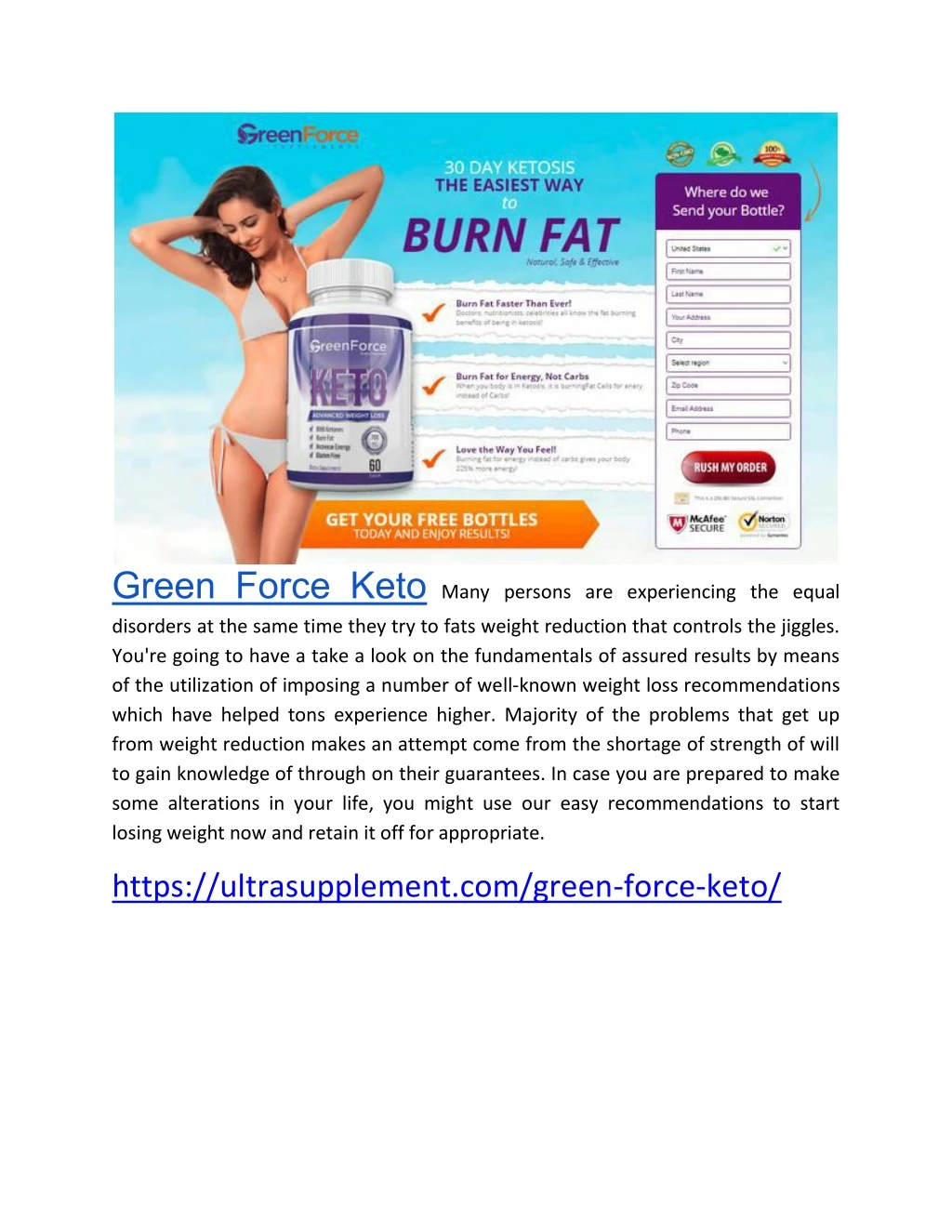 green force keto many persons are experiencing