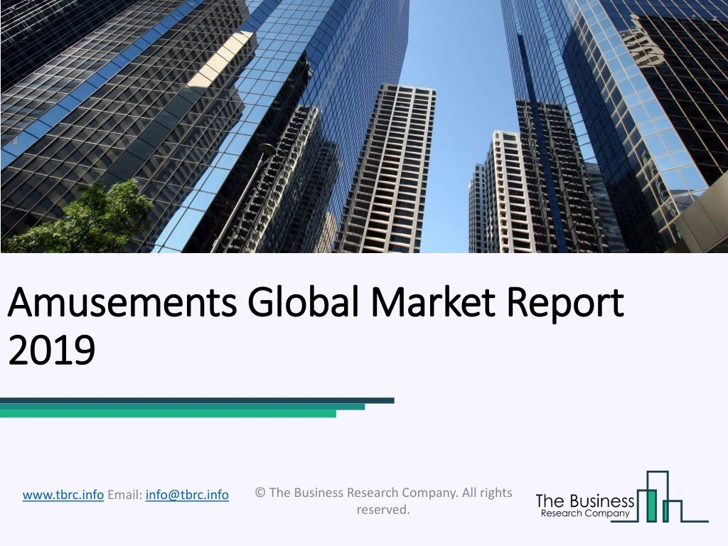 amusements global market report amusements global