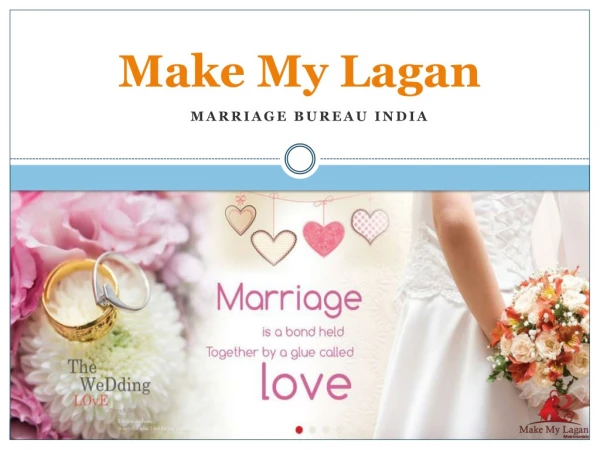 Make My Lagan - marriage bureau india