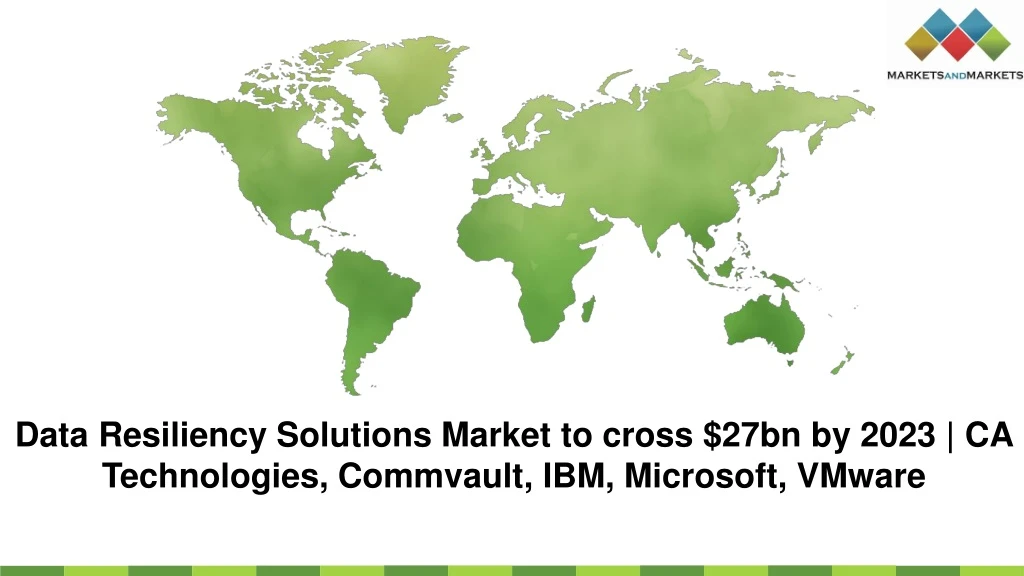 data resiliency solutions market to cross 27bn