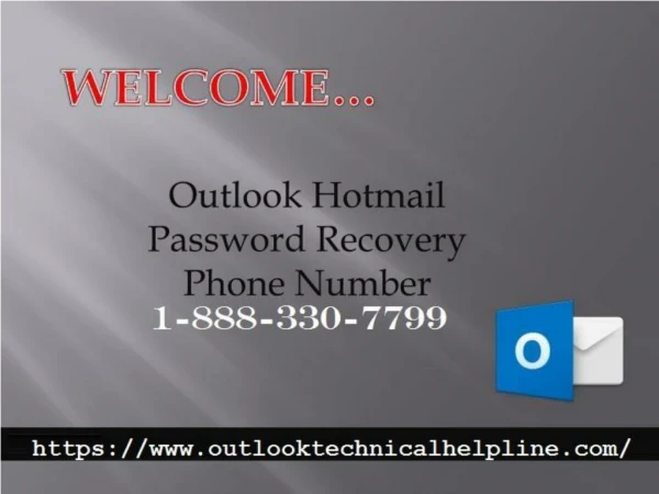 How to Contact Phone Number for Outlook Account Recovery?