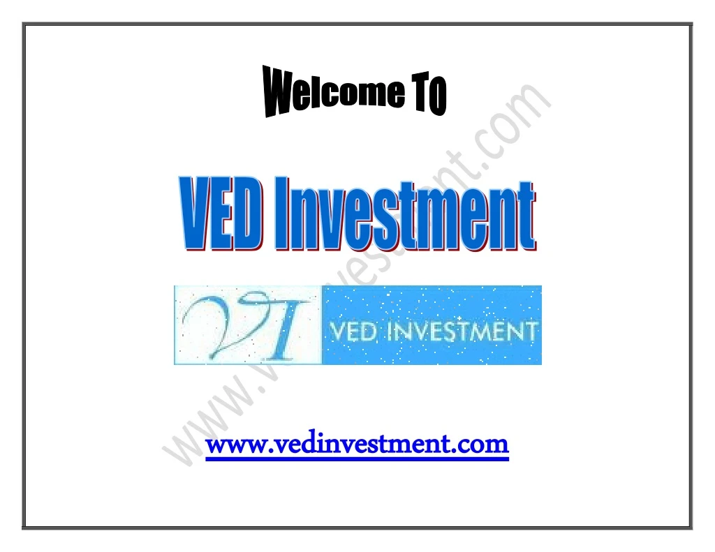 www vedinvestment com www vedinvestment com
