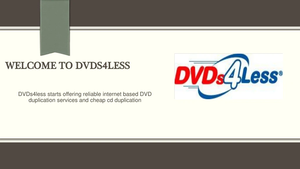 welcome to dvds4less
