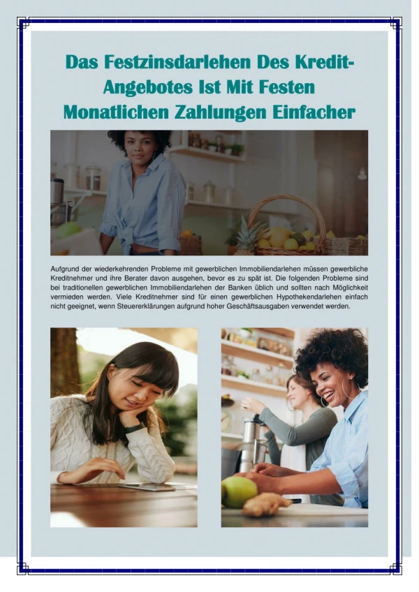 Immobilienkredit