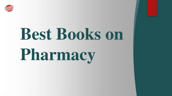Best Books on Pharmacy