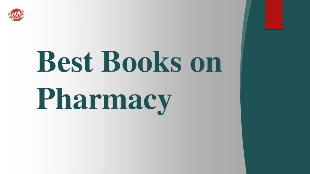 best books on pharmacy