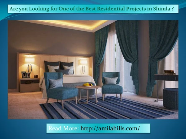 Residential Projects in Shimla for your homes