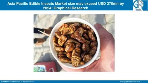 Asia Pacific Edible Insects Market Share, Growth, by Application, Production, Revenue & Forecast to 2024