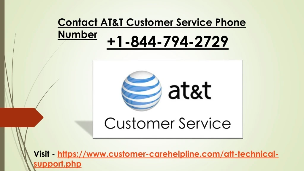 contact at t customer service phone number