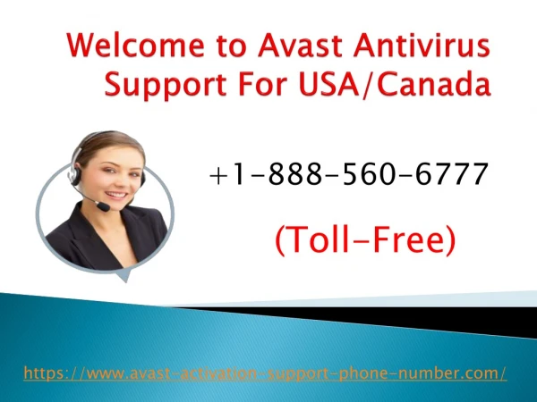 Avast Antivirus Support Phone Number 1-888-560-6777 (toll free)