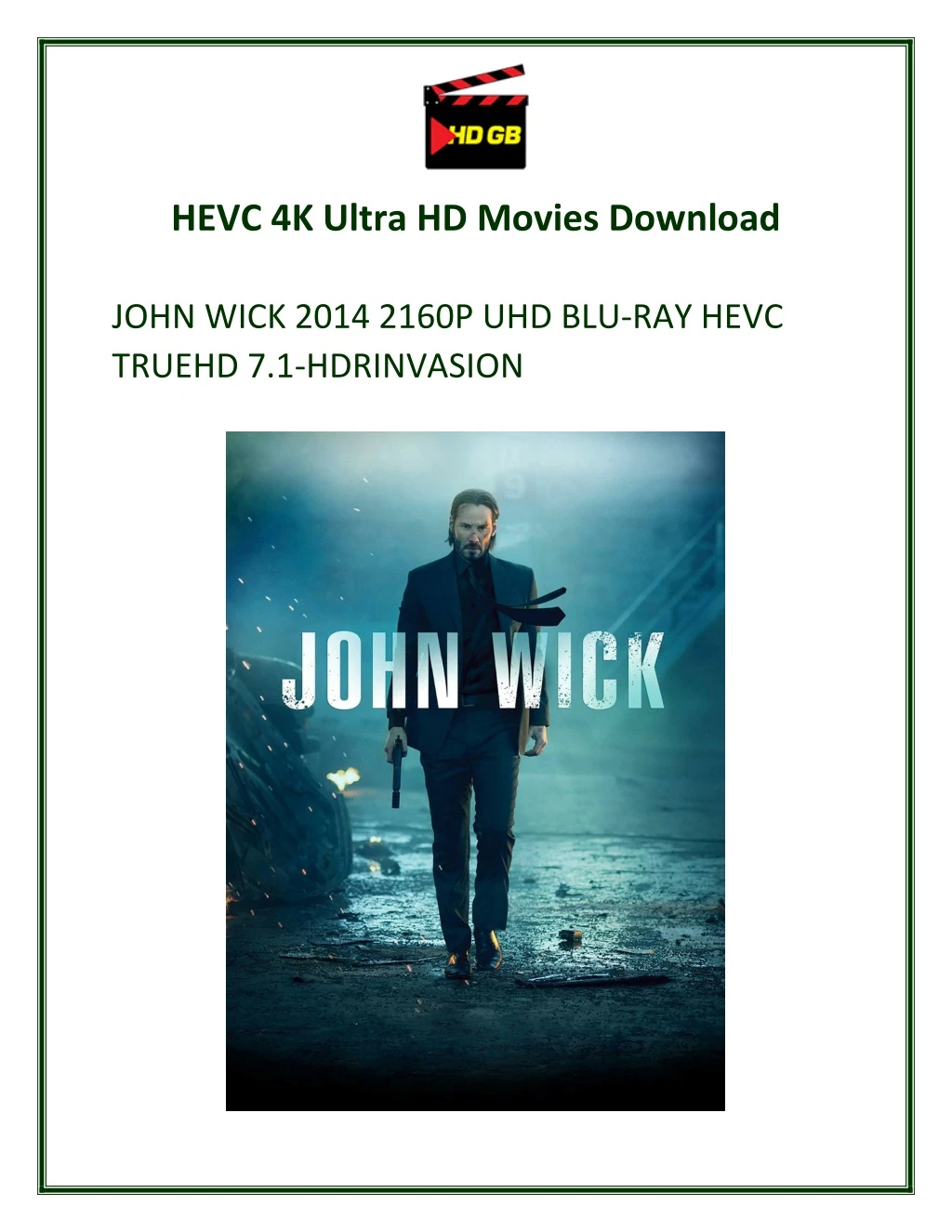hevc 4k ultra hd movies download