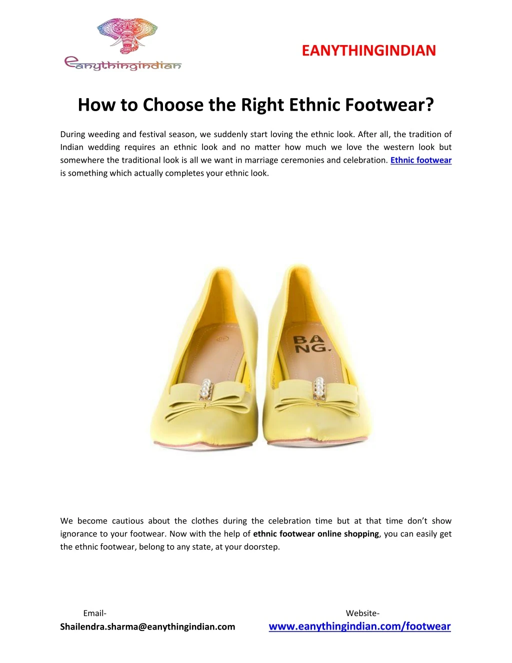 eanythingindian how to choose the right ethnic