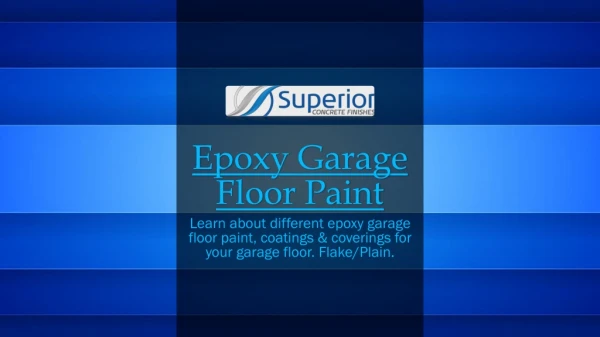 Professional Epoxy garage floor coating Brisbane