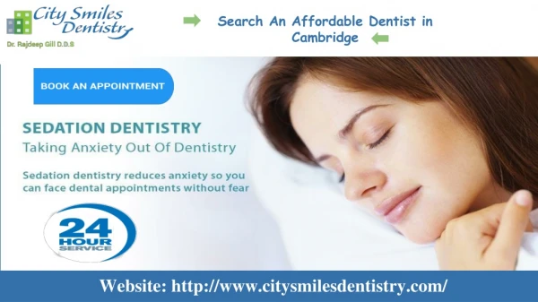 Search An Affordable Dentist in Cambridge