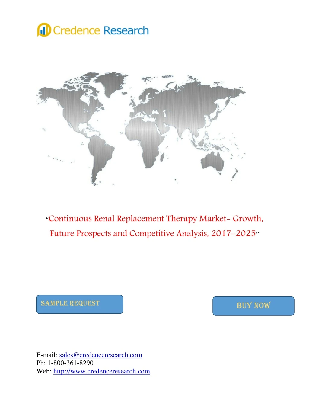 continuous renal replacement therapy market