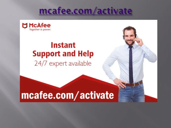 McAfee Activate | Download and Install Mcafee Product Online - mcafee.com/activate