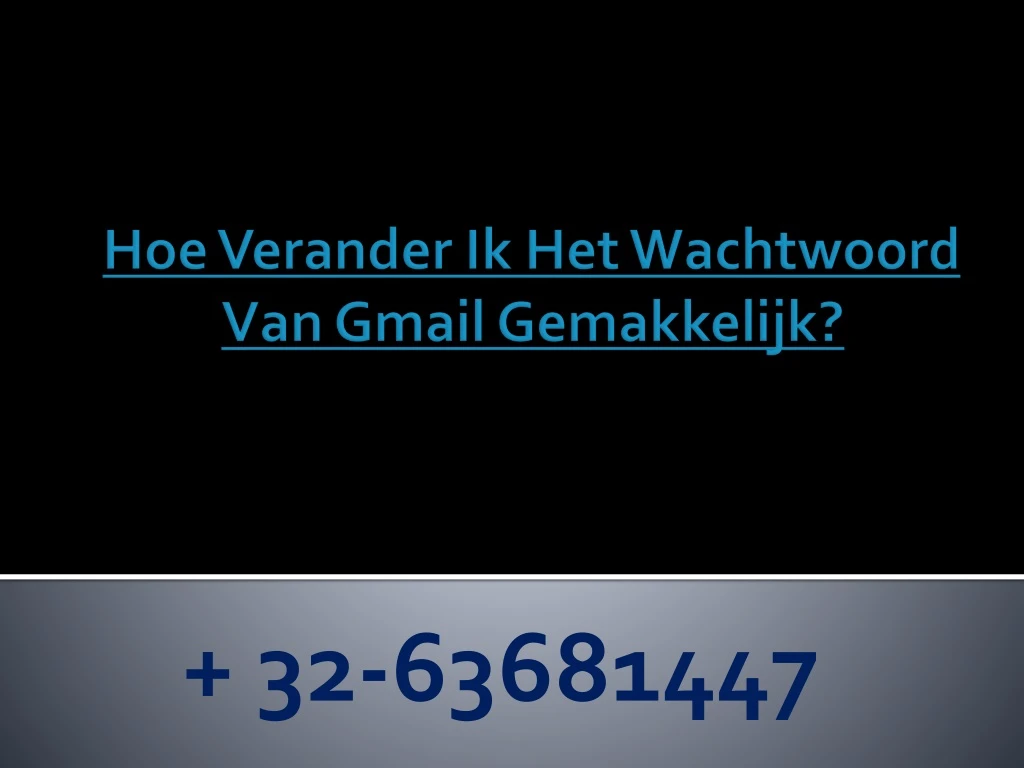 hoe verander ik het wachtwoord van gmail gemakkelijk