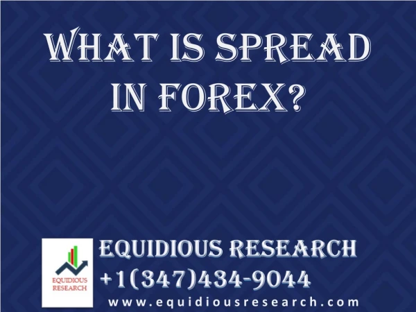 What is Spread in Forex?