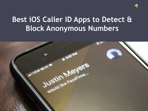 Best iOS Caller ID Apps to Detect & Block Anonymous Numbers