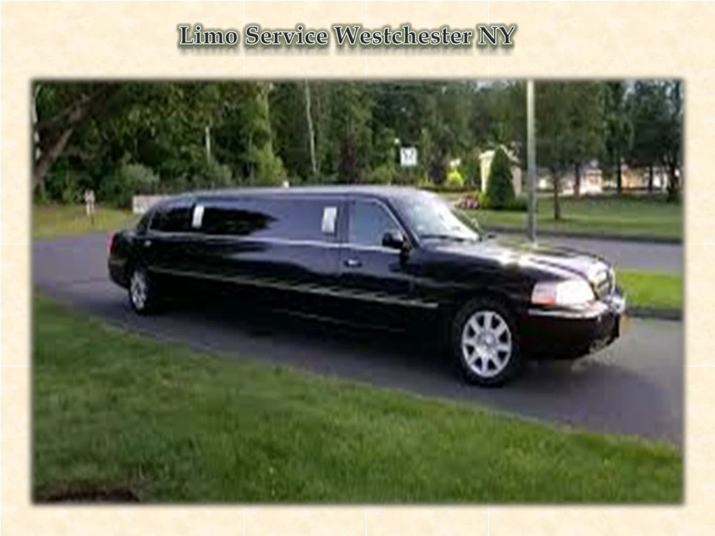 limo service westchester ny