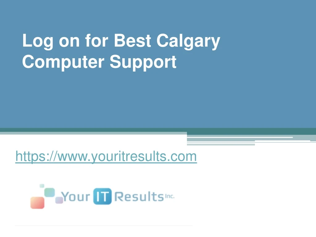 log on for best calgary computer support