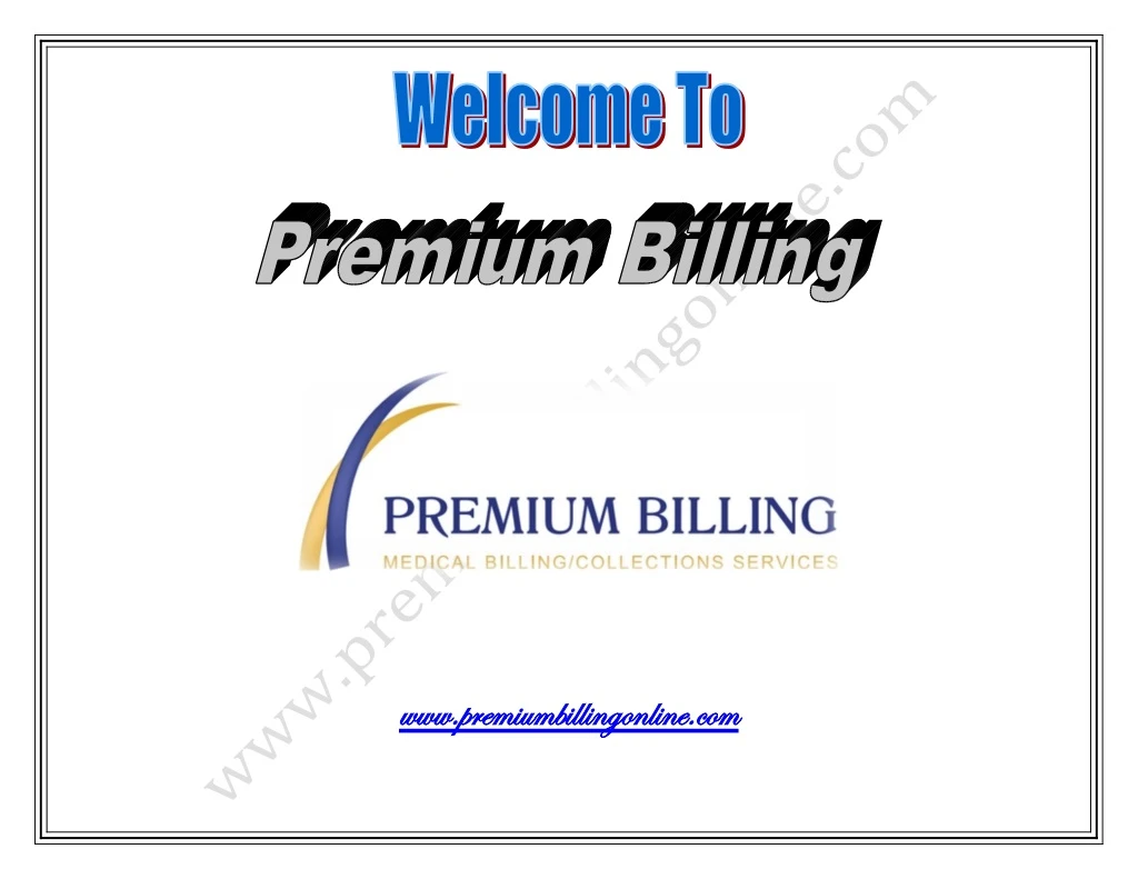 www premiumbillingonline