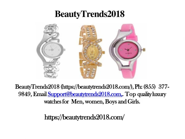BeautyTrends2018 Watches For Women On Sale Support@beautytrends2018.com