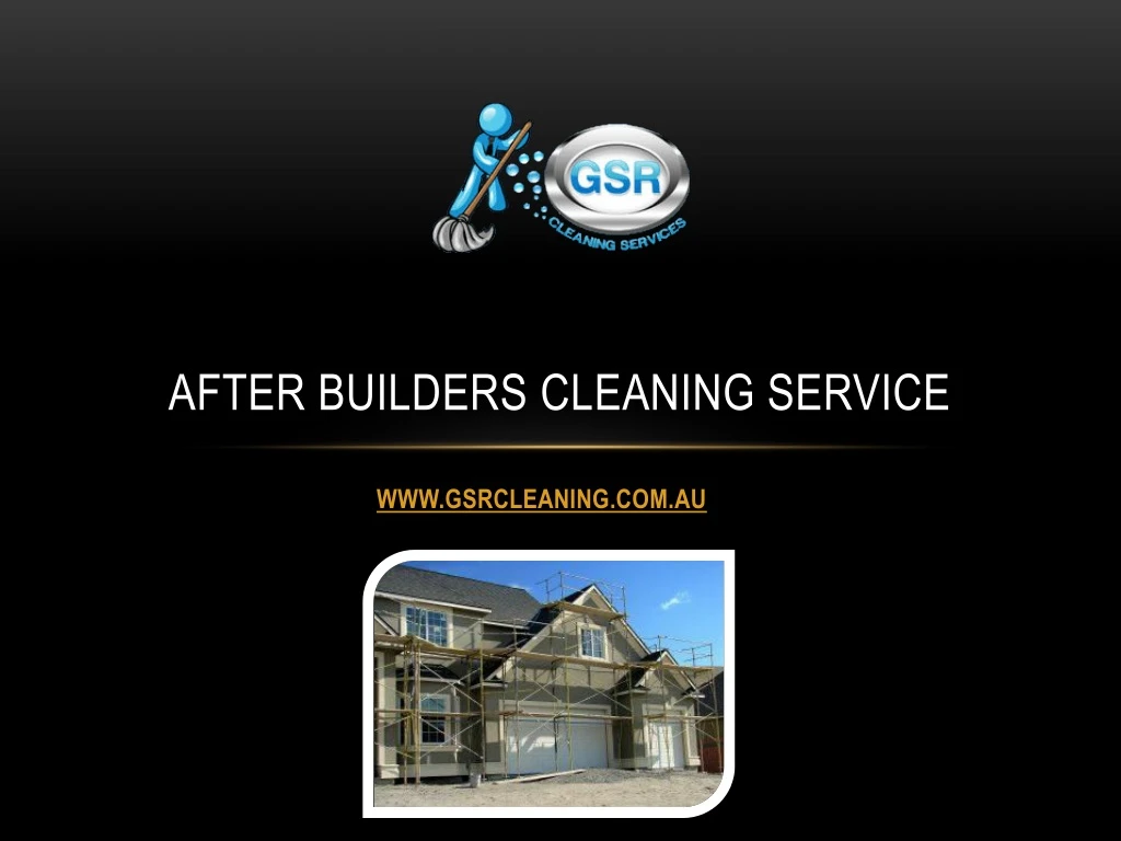 after builders cleaning service