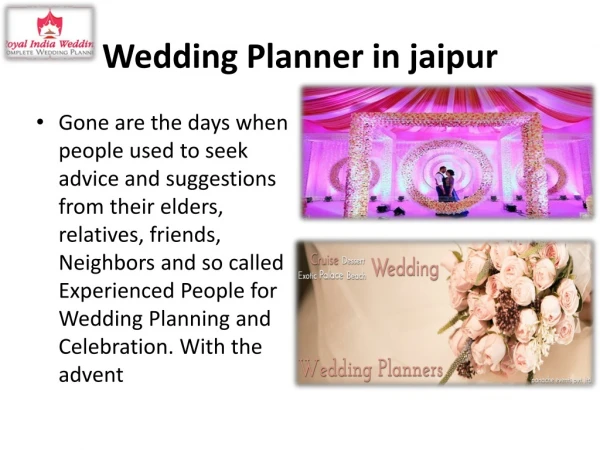 Wedding Planner in jaipur 91-99291-06781