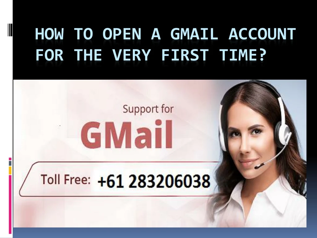 how to open a gmail account for the very first time