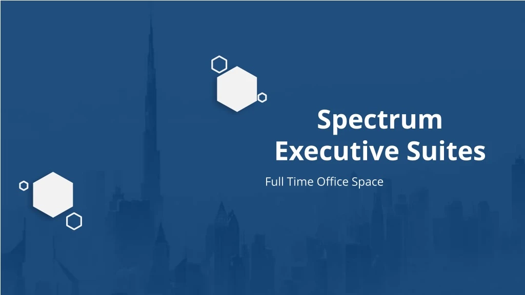 spectrum executive suites full time office space