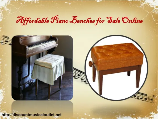 Affordable Piano Benches for Sale Online