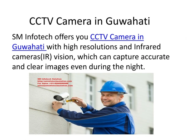 CCTV Camera in Guwahati