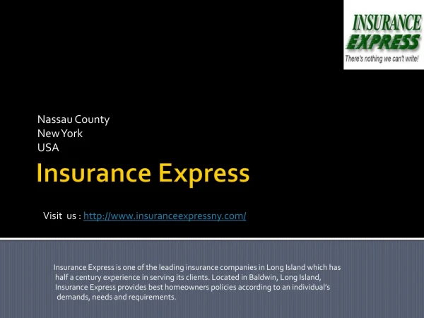 Insurance Express Nassau County | New York