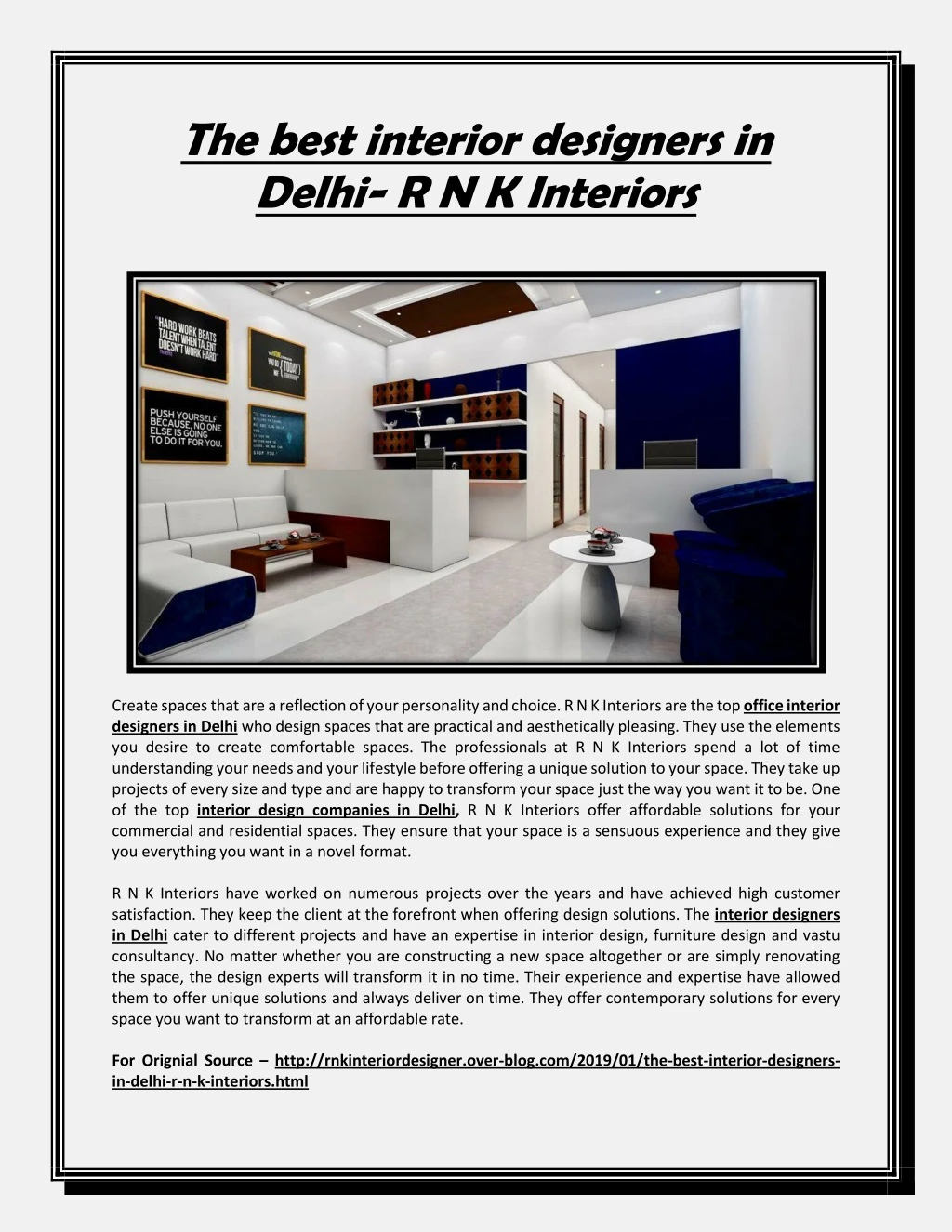 the best interior designers in delhi