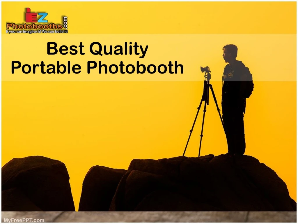best quality portable photobooth