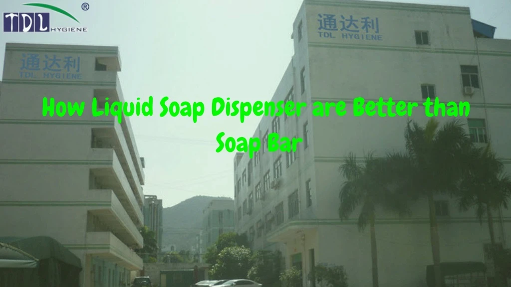how liquid soap dispenser are better than soap bar