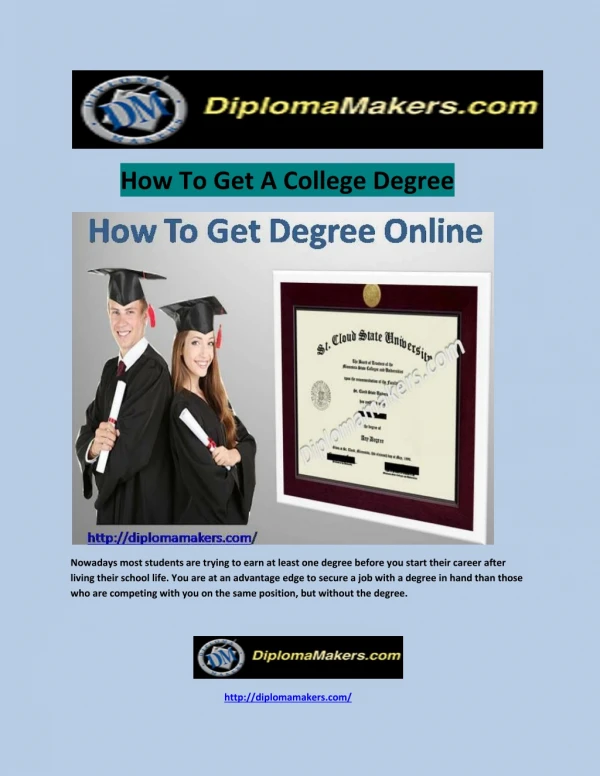 Know About How To Buy A Degree From A Real University