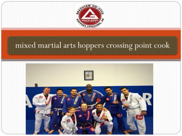 Mixed martial arts hoppers crossing point cook