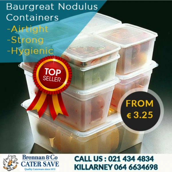 Food Storage Containers -Brennan's Caterworld